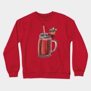 Strawberry Drink Crewneck Sweatshirt